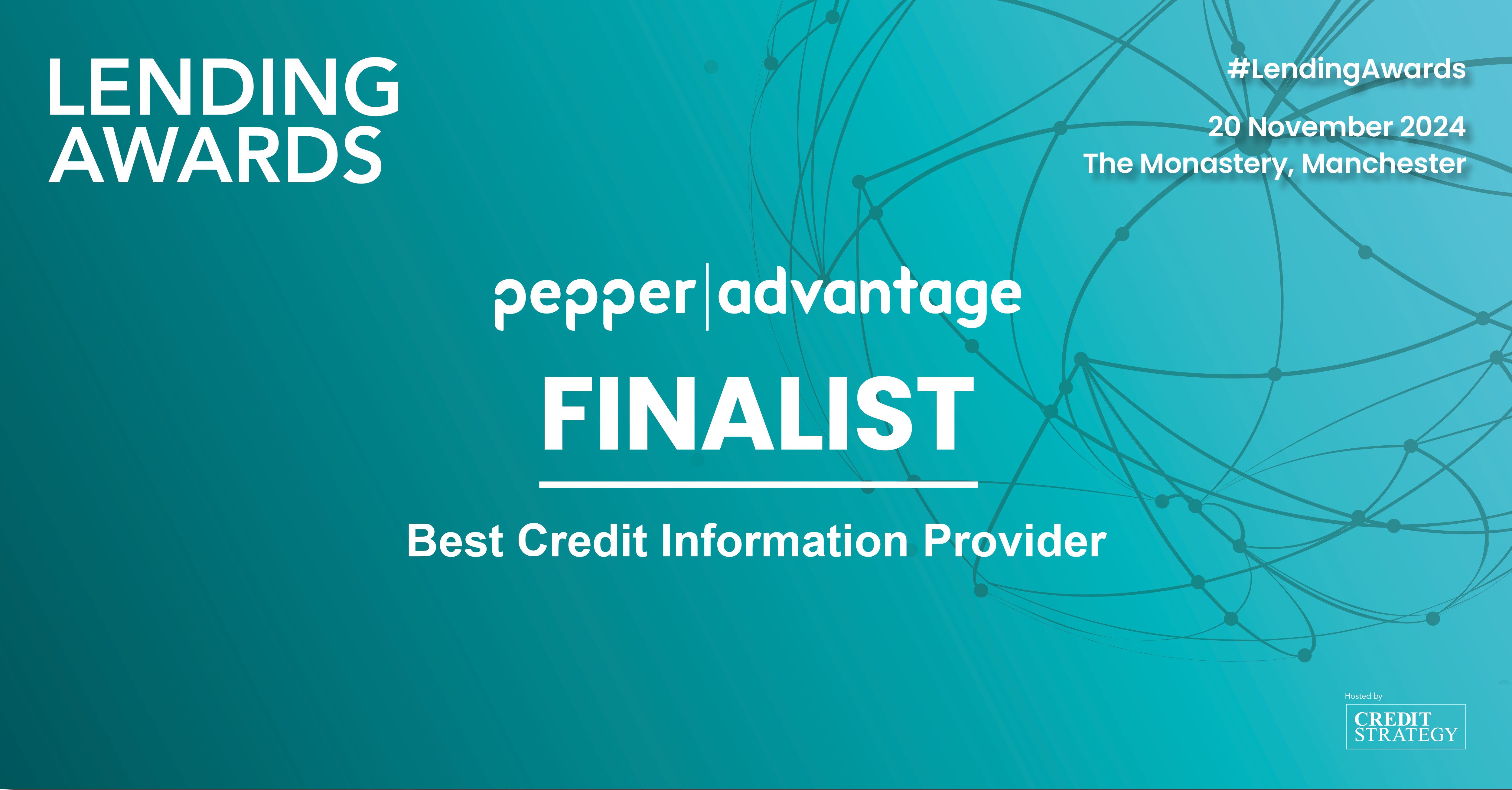 Finalista de los Premios de Préstamo Pepper Advantage SM